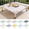 Cartoon Cat Elevated Bed Detachable Cat Sofa Bed Cat Lounger Pet Camping Bed  Outdoor Camping