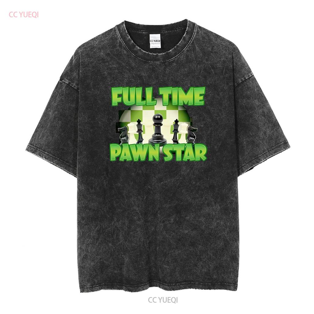 Vollzeit Pfandhaus-Star lustiges Meme T-Shirt lange oder kurze Ärmel vintage gewaschen stilvoll dehnbar vielseitig homme lässig weich