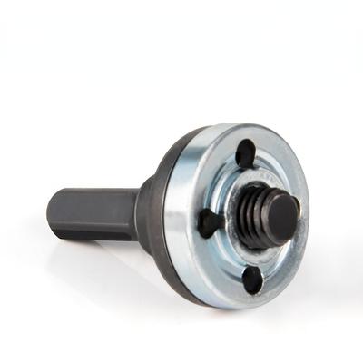 Adattatore per mandrino per trapano Adattatore per asta di collegamento per smerigliatrice angolare Morsetto per lucidatura da taglio da 10 mm Accessori per lame per sega per la lavorazione del legno