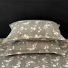 2pcs Soft linen type cloth Fabric Breathable  Pillowcase