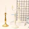 European Retro Metal Holder 1/3/5 Arms Candlestick Ornament D57B