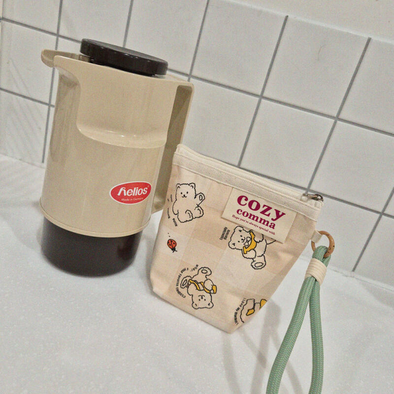 My own custom wrist strap pouch_Picnic Bear