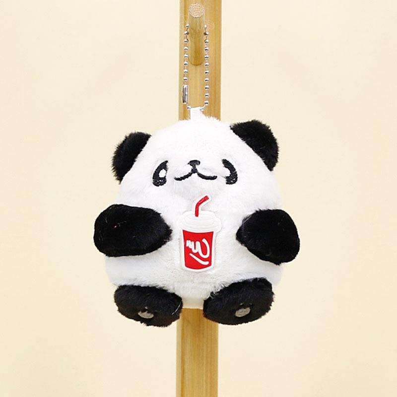 

Huggable Panda Plush Keychain Perfect For Claw Machines And Prizes Black Panda