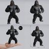 Realistic Pvc Gorilla Model Figurine For Educational Display And Forest Protection