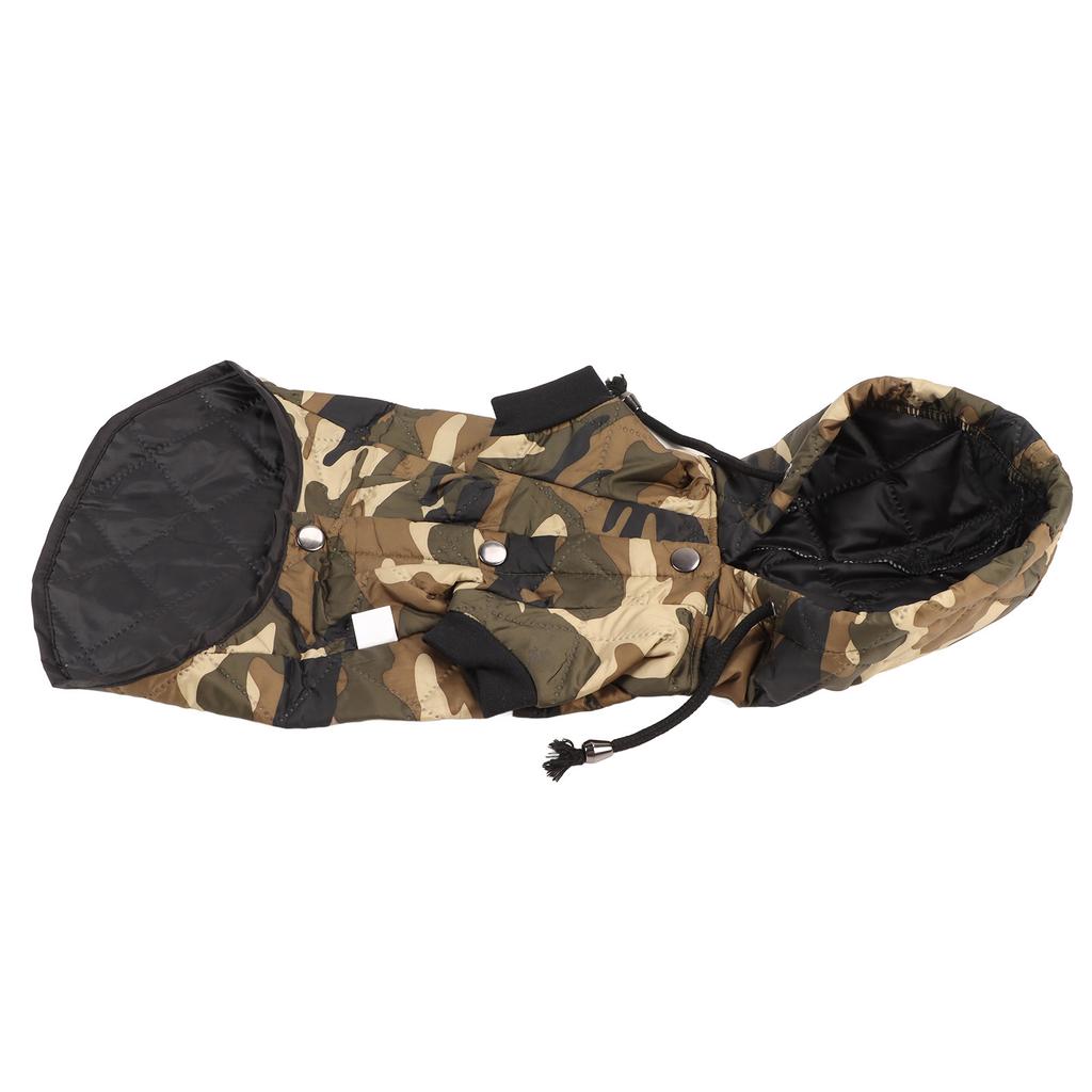 Dog Warm Coat 2 Legged Soft Skin Friendly Hooded Puppy Jacket Clothes for Autumn Winter