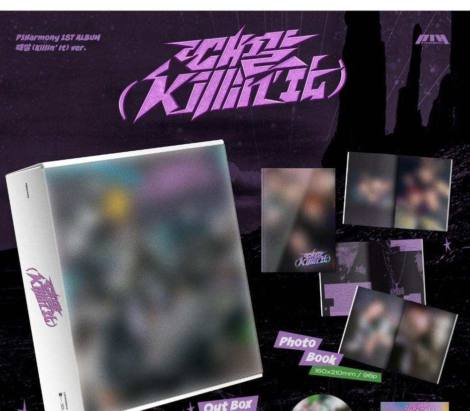 P1Harmony 1st Full Album “Killin’ It” (Random Version, 2 Types)