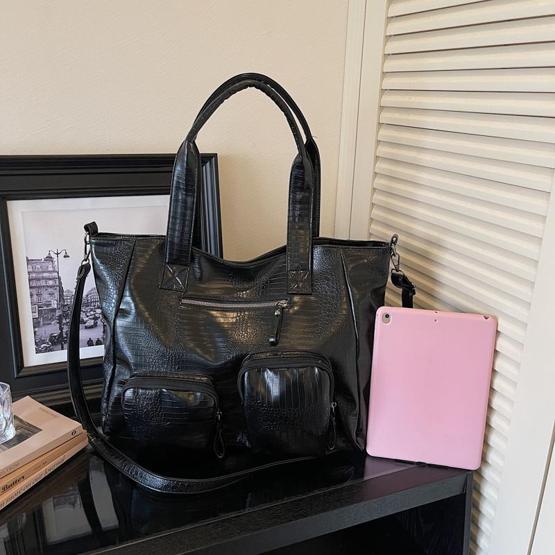Large Capacity Women's Bag Commuter Tote Bag Shoulder Crossbody Bag