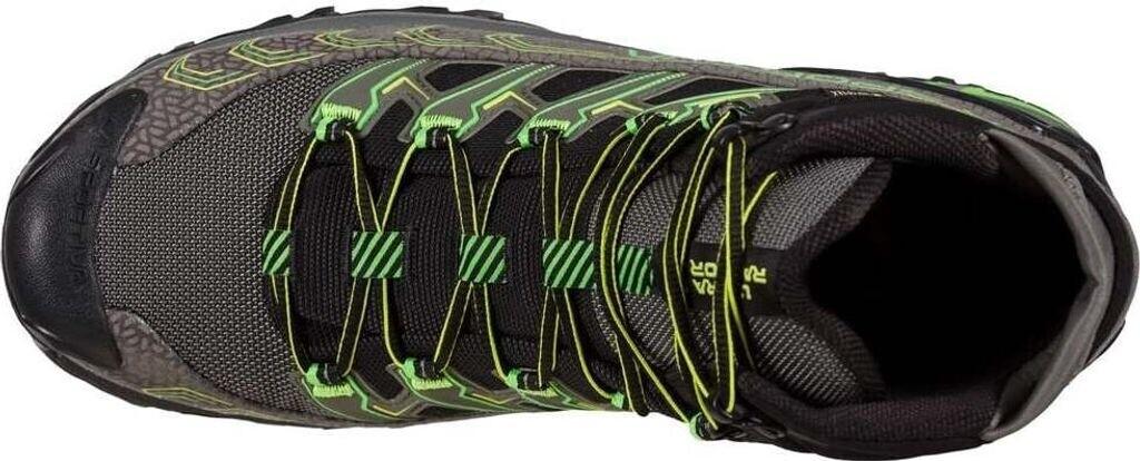 Hiking Shoes La Sportiva Ultra Raptor II Mid GTX Metal/flash Green