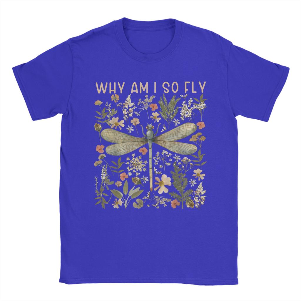 Lustig Warum bin ich so cool Lustige Libellenkunst für Insektenliebhaber T-Shirt für Unisex T-Shirts Kurzarm T-Shirt Grafik Kleidung