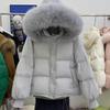 Women's Autumn and Winter Plus Size Thickened and Velveteen Short Hair Collar Bread Clothes Outerwear Loose Warm Coat