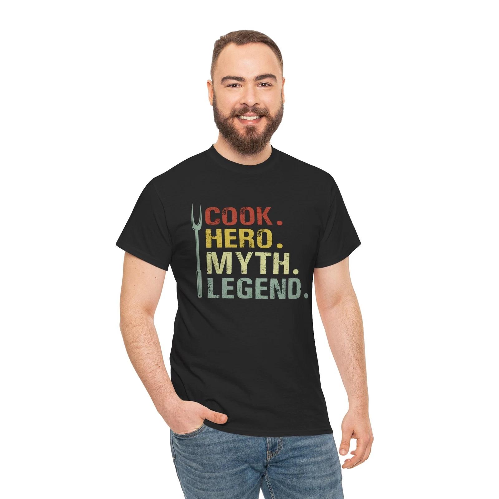 Cook Like a Pro T-Shirt – Funny Chef Kitchen Culinary Foodie Tee L