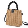 Summer Granule Shoulder Box Bag Feminine Straw Beach Holiday Bags Crossbody Travel Shopping Tote Bags Handle Bag Pocket