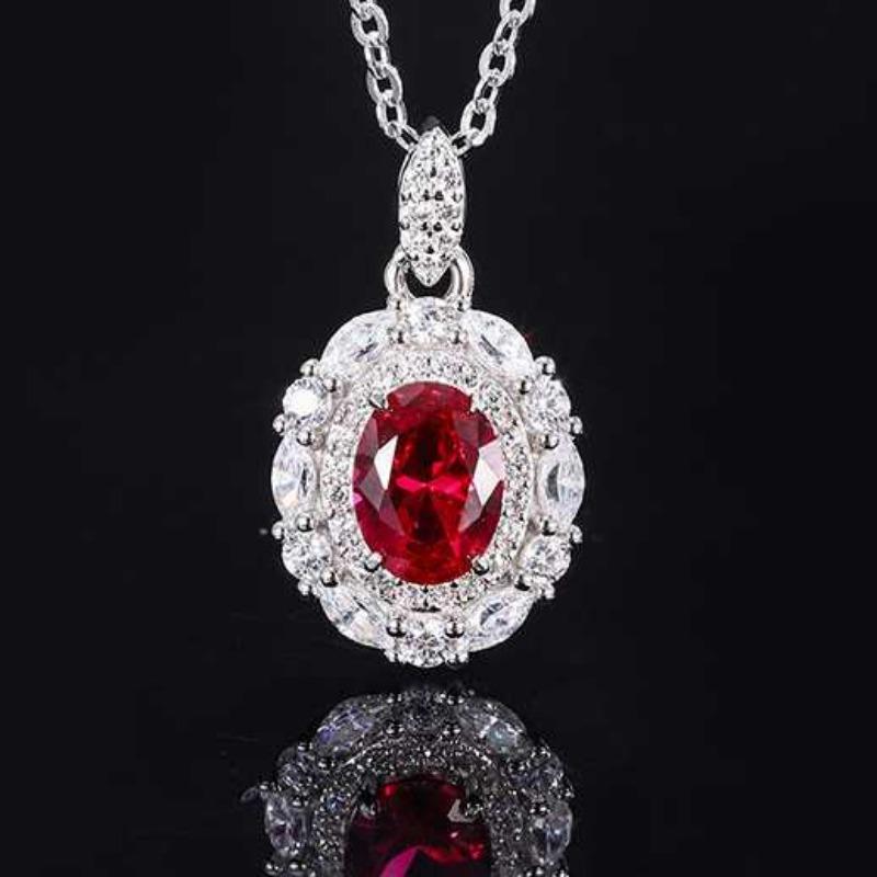 SACE GEMS 925 Sterling Silver Zircon Ring Earrings Pendant Necklace Jewelry Sets Wedding Party Gifts
