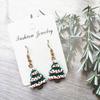 2025 new Fashion Lovely Stud Earrings Family Christmas Tree Snowman Santa Claus Elk Cartilage Earring New Years Gift Jewerly