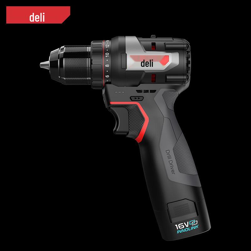 Deli 16V Cordless Drill CN plug (adapter included)