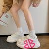 Muffin Thick-soled Little White Shoes Women's 2025 New Small Height Increase Comfortable and Light Casual Sports Breadboard Shoes
