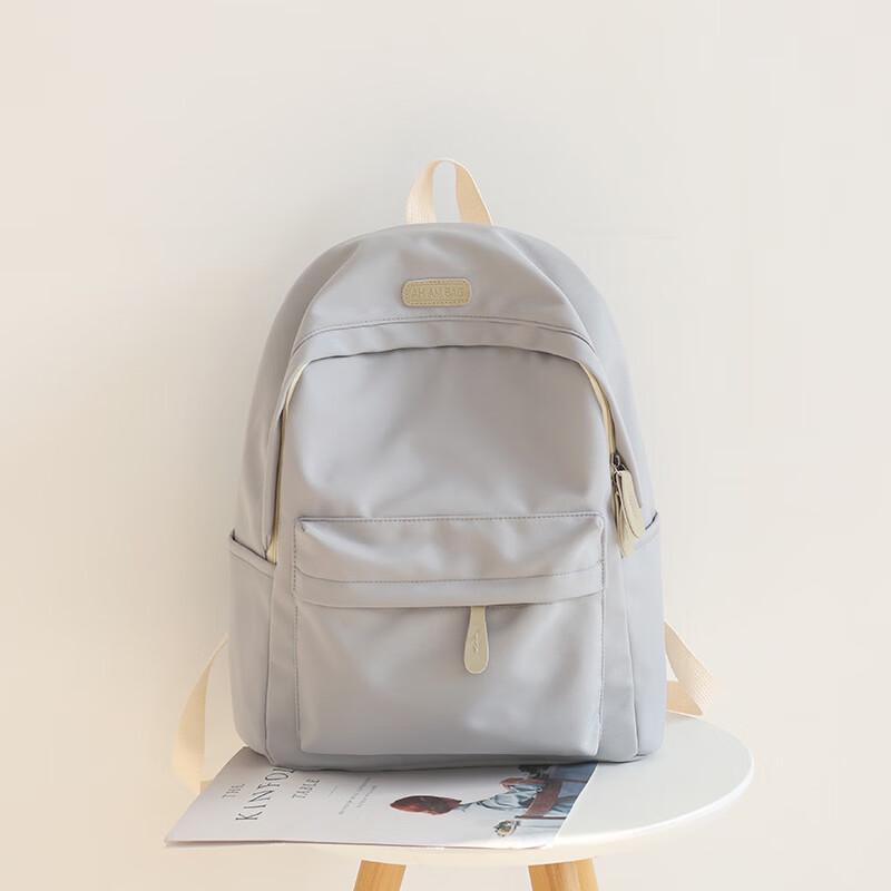 Li Shen Women's Simple Oxford Cloth Backpack