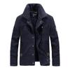Winter Fleece Denim Jacket Men's Cotton Jacket Men's Loose Lamb Fleece Thickened Jacket