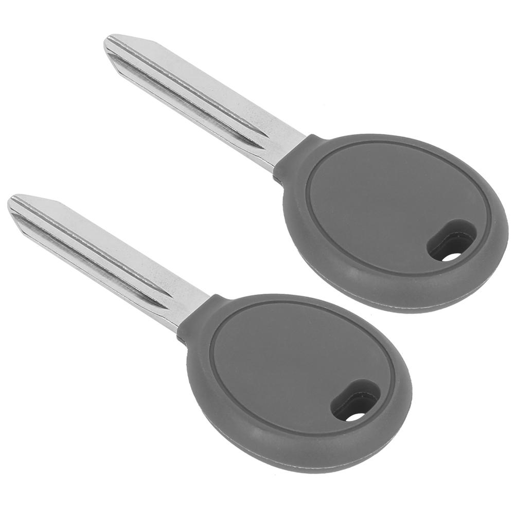 2 Stück Transponder Zündung Autoschlüssel mit 46 Keramikchip passend für Chrysler