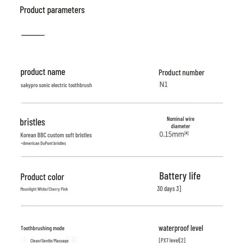 Shuke N1 Sonic Electric Toothbrush