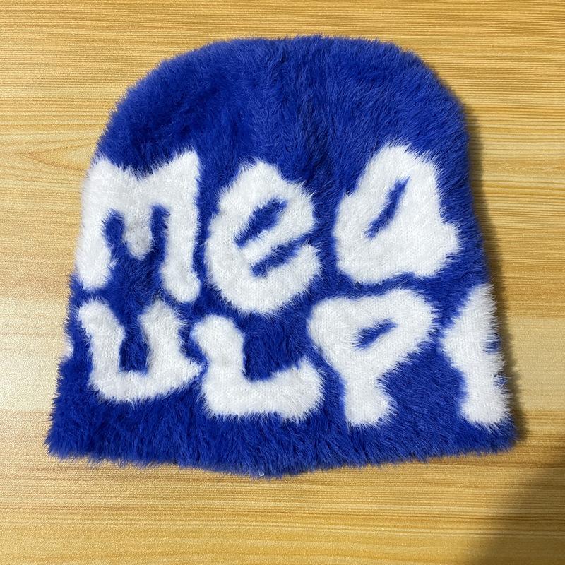 Hot-selling Mao Mao Mea Knitted Hat Beanie Hat European and American Personality Beanie Hat