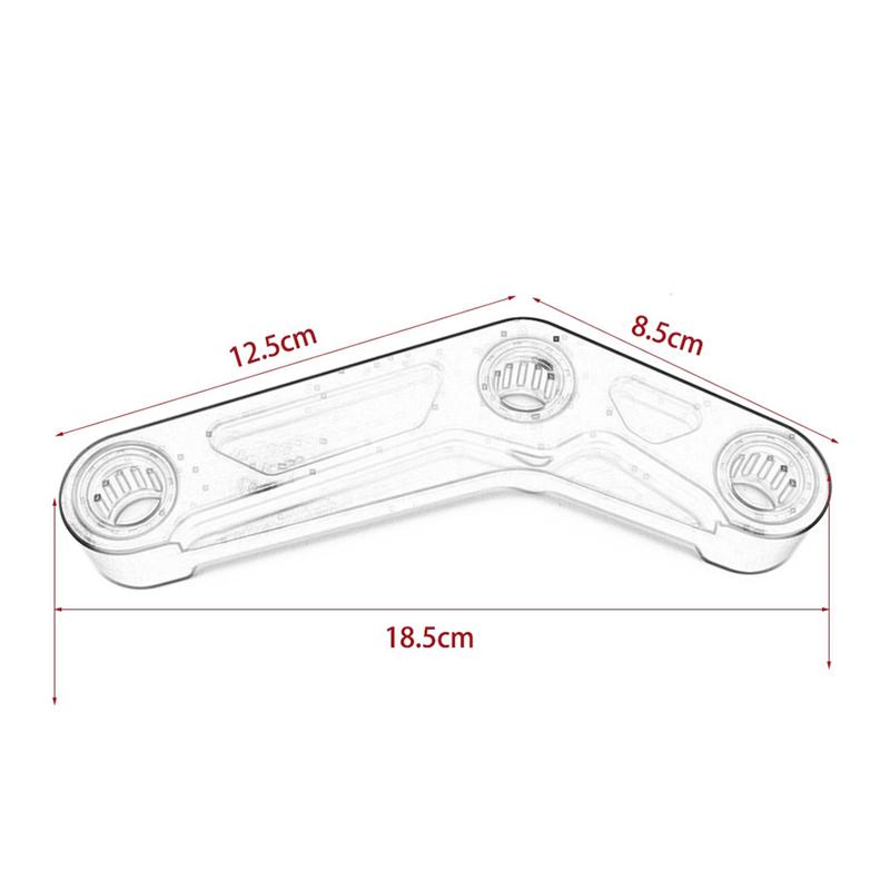 Motorcycle Rear Suspension Cushion Connecting For YAMAHA MT07 FZ07 2014- XSR700 YZF R7 Lowering Links Kit Replacement Black-