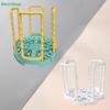 Telescopic Rotatable Dish Rack,Adjustable Plastic Bowl Cup Drying Rack for Kitchen Sink
