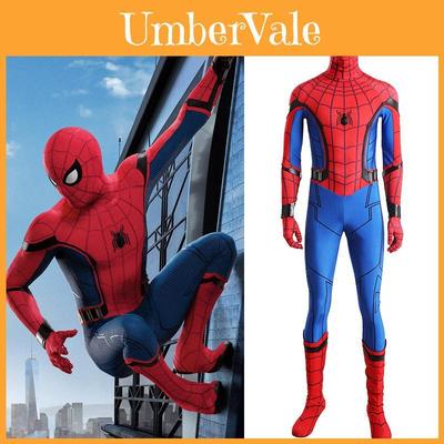 Stunning Spiderman Homecoming Cosplay Costume With Exquisite 3d Printed Design