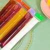 100Pcs Disposable Ice Pop Mold Bag DIY Ice Cream Pops Fruit Juice Smoothies Yogurt Mold Bag BPA Free Freezer Tubes with Zip Seal