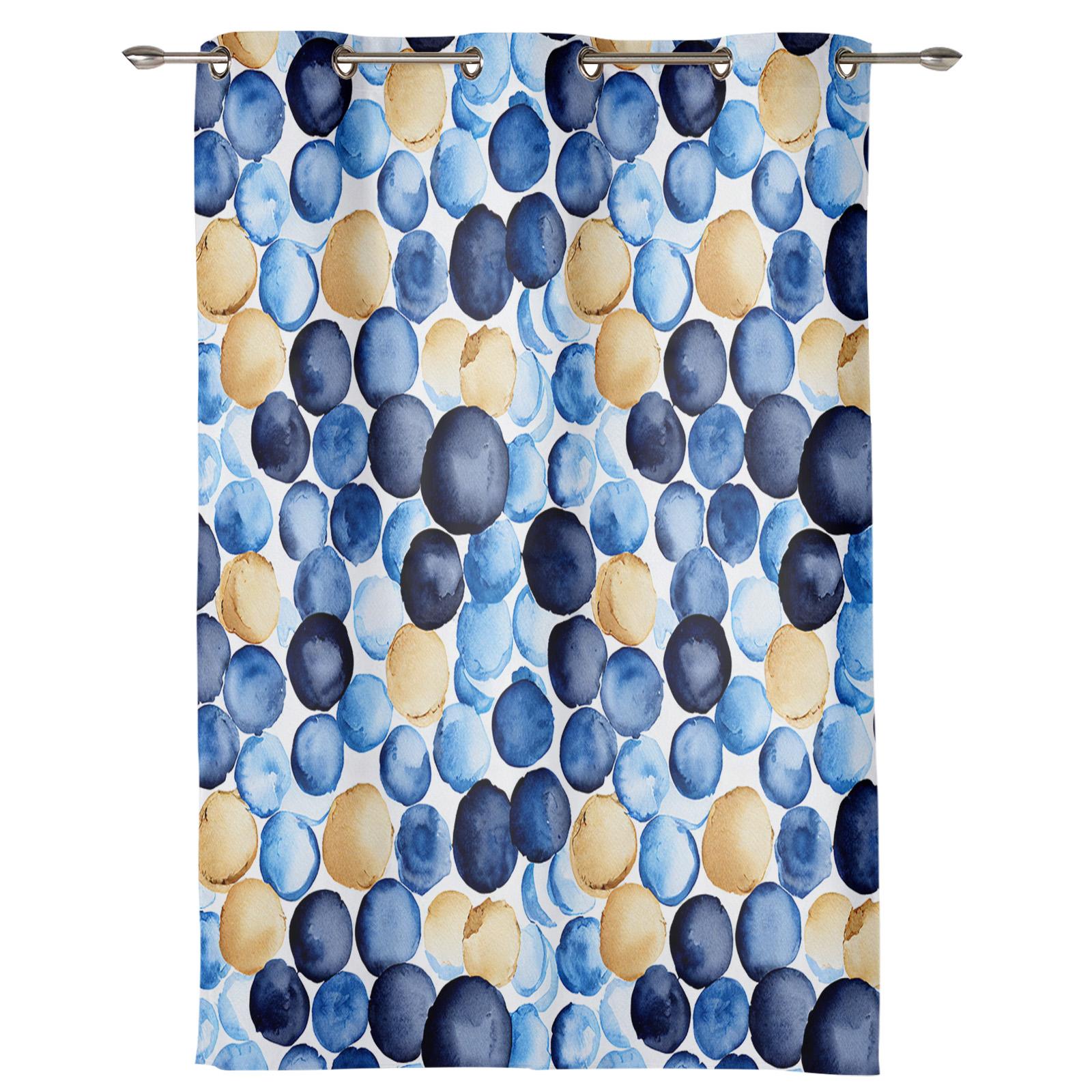 Акварельная текстура макарон занавеска для окна гостиная роскошный балдахин занавеска — фото 2