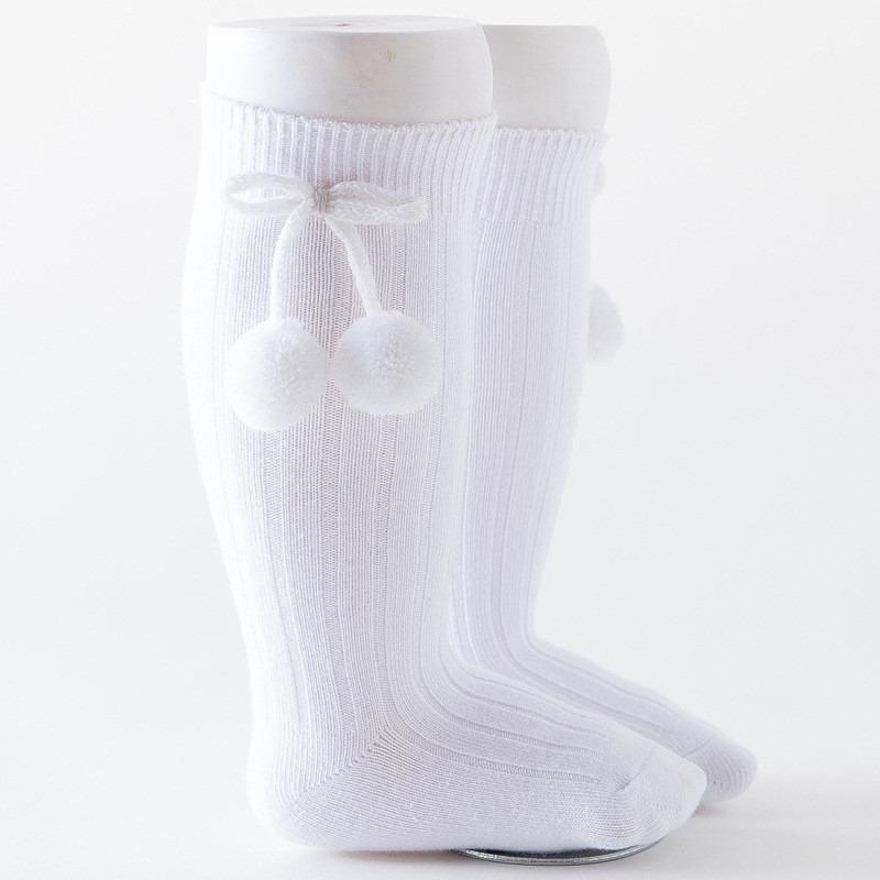 Baby Socks Pom-pom Socks Baby Loose Socks Stockings Cotton Socks Winter