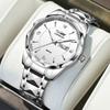 New TOP Brand Luxury Men's Watch With Box Fashion Waterproof Double Calendar Men's Quartz Watches