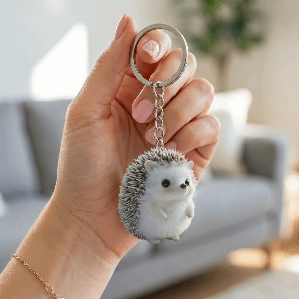 Portachiavi Mini Gatto Carino Ornamento da Appendere Portachiavi Gatto Ciondolo Acrilico Ragazze Donne