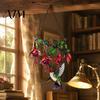 Decorative Gift for Gardening Enthusiasts Hummingbird Window Hanging Pendant, Acrylic Stained Glass Style Suncatcher Home Garden Balcony Decoration,