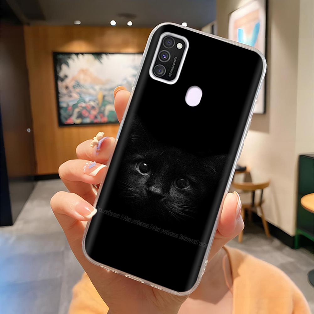 For Samsung Galaxy M21 M31 Case Soft TPU Soft Silicone Fashion Phone Case For Samsung M21 M31 Funda Luxury Back Cover Coque Para