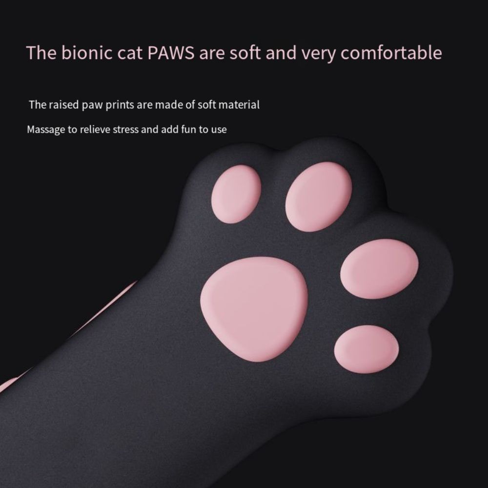 Plastic Material Cat Paw Box Cutter Cartoon Design Retractable Cat Knife  School Supplies
