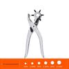 Revolving Punch Plier Leather Hole Punch Set for Belts Watch Bands Straps