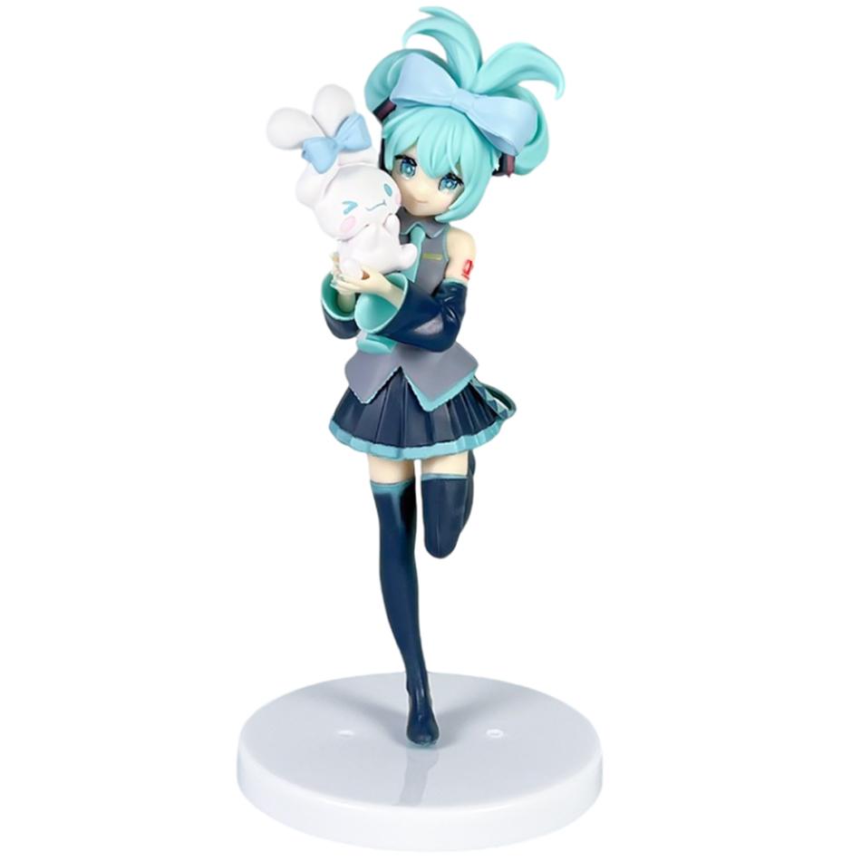 Anime Hatsune Miku Figure Fairy Tales Peripheral Collectible Models Decorative Decorations Children Kawaii Gift PVC Figurine