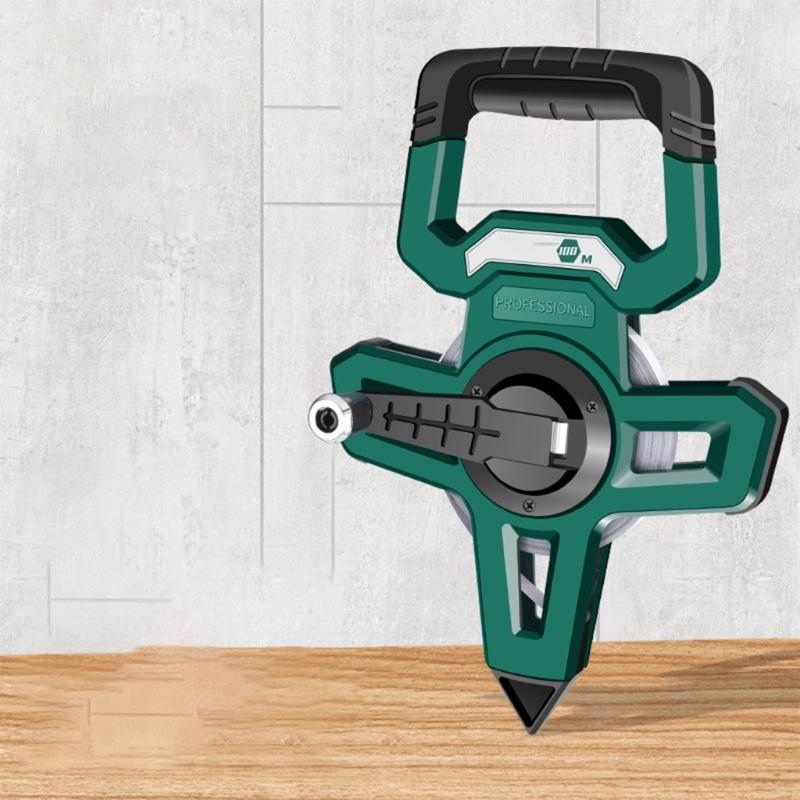 Professional Waterproof Tape Measure Easy to Use & Reliable Measuring Tool 30/50/100m for Construction House Decoration