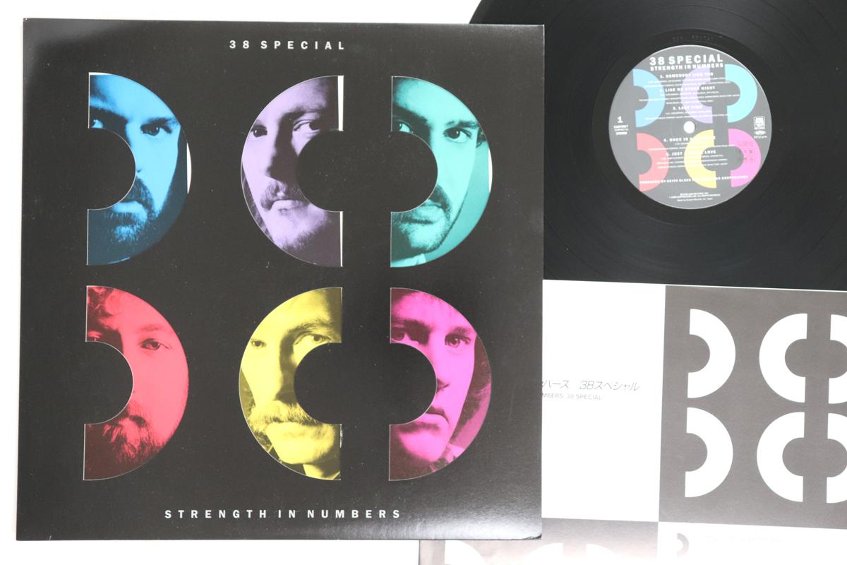 

LP Record 38 SPECIAL - Strength In Numbers C28Y3017PROMO A&M 1986 Japan Rock Used