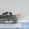 Modern Feng Shui Animal Sculpture Collection Featuring Cow Cattle And Elephant Figurines for Desk