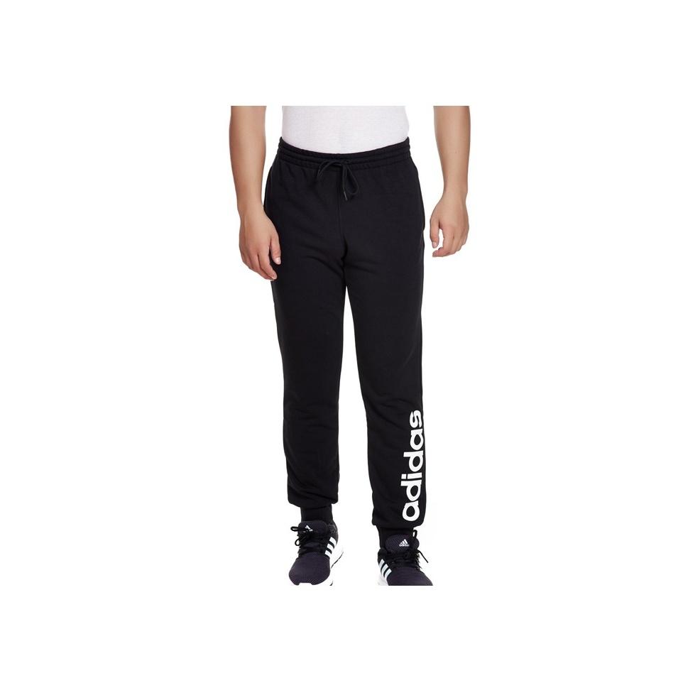 Adidas Neo Logo Cuff Knit Joggers Men Bottoms Black FP7444