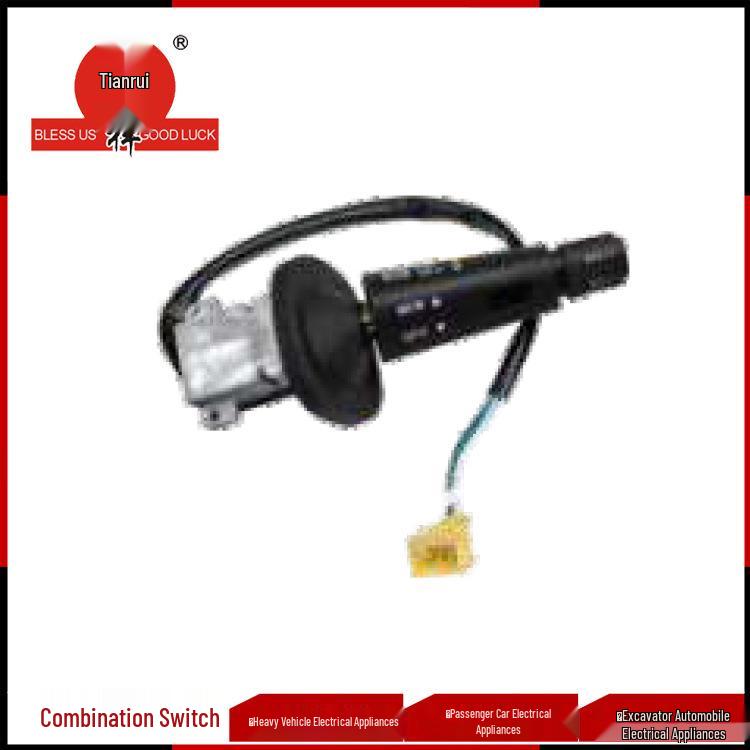 Compatible with JK332C Start Cruise and Howo T7 Combination Switch WG99255830037. Tian Ruixiang
