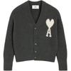 Ami Off White Adc Cardigan UKC025KN0032-061