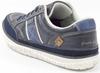 Edwin Stylish and Cool Side Easy to Wide 3E Soft Size Men's Sneakers, Stripes, Casual, Match, Lightweight, Fit, Cushioning, Non-Slip, 26.0 cm, Navy,