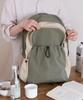 Kimhachan Cordura Travel Backpack - Khaki (Select Tissue Keyring)