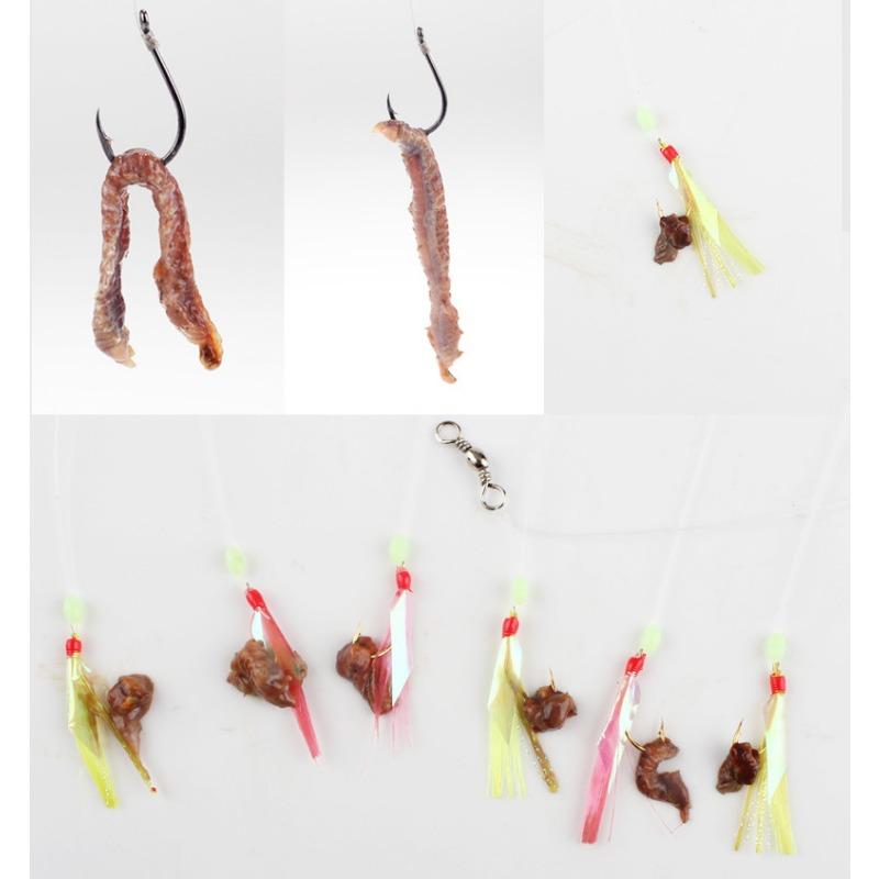 Sandworm Fishing Bait 10g Dried Sandworms Red Worm Fishing Lure