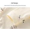 Children's Spring & Autumn High-Waist Belly Protection Underwear Set - Boneless Split Top & Trousers