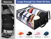 Large Capacity Hat Organizer Cap Holder Black Non Woven Hats Clothes Foldable Storage Hanging Bags Storage Boxes Hangers
