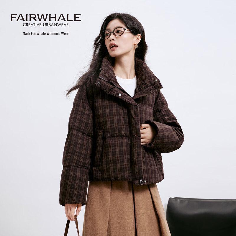 

Mark Fairwhale Women s Plaid Short Down Jacket M